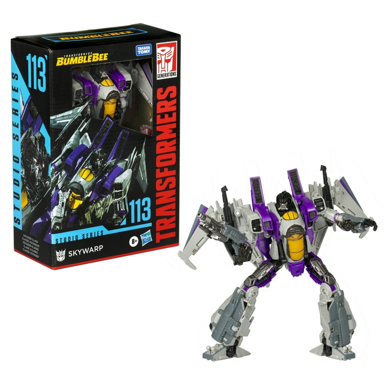 Loose Hasbro Transformers Studio Series Bumblebee Skywarp #113 Action Figure