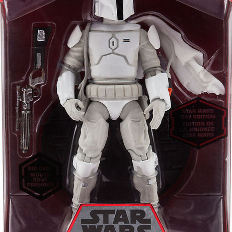 Disney Store Star Wars Elite Series Boba Fett (Prototype) Star Wars Day Edition Die Cast Action Figure