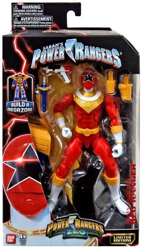 Bandai Saban’s Power Rangers Zeo Legacy Collection Red Ranger Action Figure