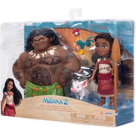 Jakks Disney Moana 2 Moana & Maui Voyager Petite Gift Set