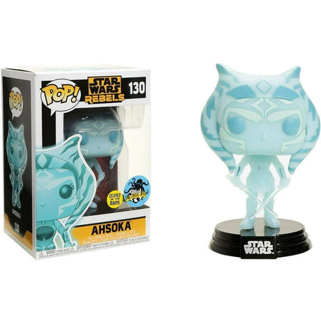 Funko Pop! Star Wars Rebels Ahsoka #130 Glow In The Dark LA Comic Con Exclusive