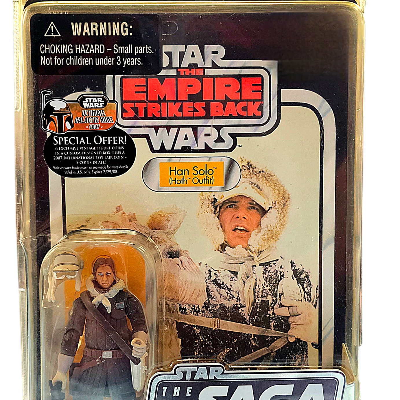 Hasbro Kenner Star Wars The Saga Collection The Empire Strikes Back Han Solo (Hoth Outfit) Action Figure