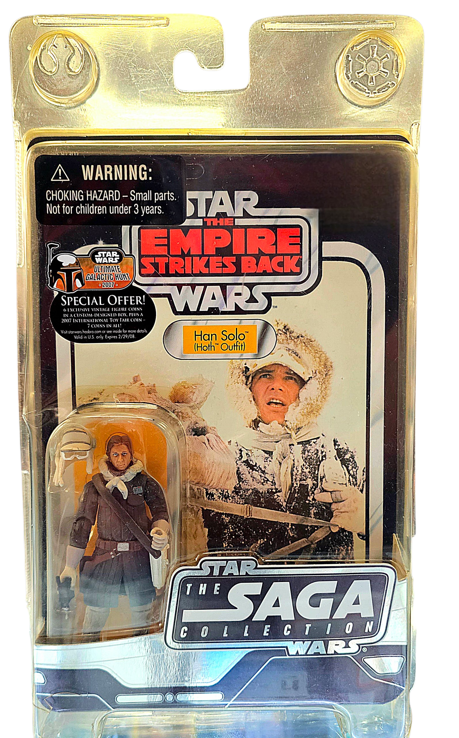 Hasbro Kenner Star Wars The Saga Collection The Empire Strikes Back Han Solo (Hoth Outfit) Action Figure