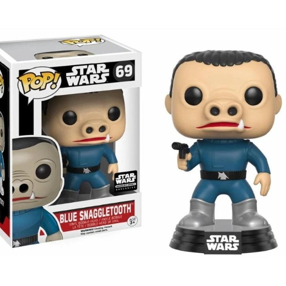 Funko Pop! Star Wars Snaggletooth (Blue) #70 Smuggler's Bounty Exclusive