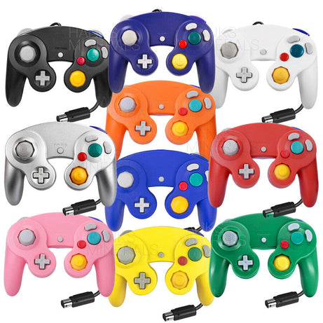 Old Skool Gamecube Wired Controllers (Assorted Colors) 6FT