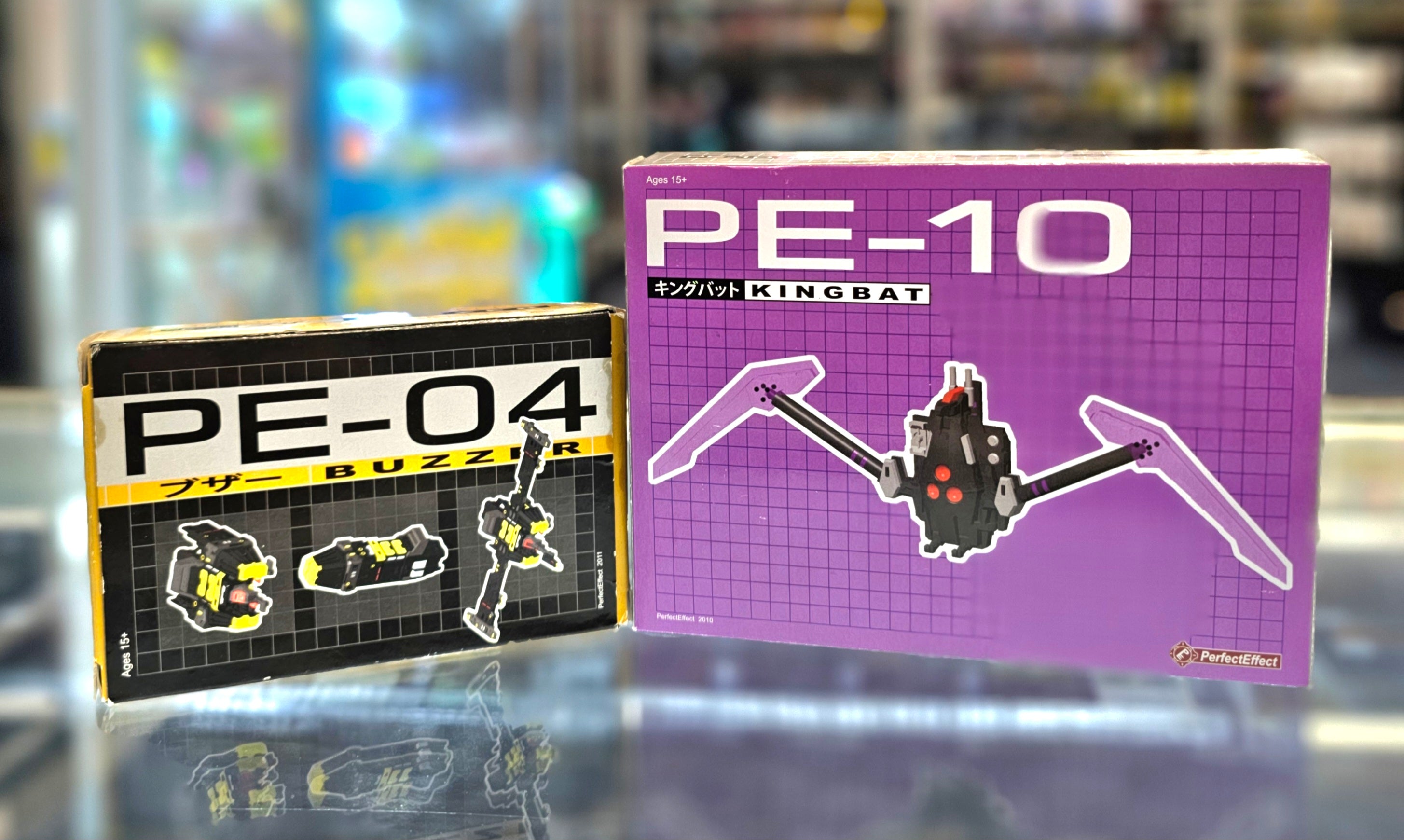 Perfect Effect PE-04 & PE-10 3rd Party Transformers Style Action Figures (SOLD AS SET)
