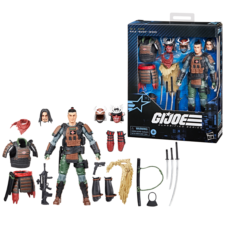 Hasbro G.I. Joe Classified Series #174 Kyle "Budo" Jesso Samurai Action Figure
