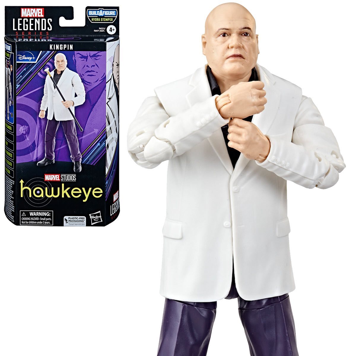 Hasbro Marvel Legends Series Hawkeye Kingpin Action Figure