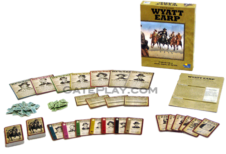 Wyatt Earp Card Game - COMPLETE