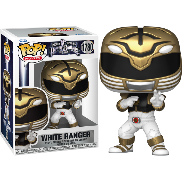 Funko Pop! Movies Mighty Morphin Power Rangers White Ranger #1780