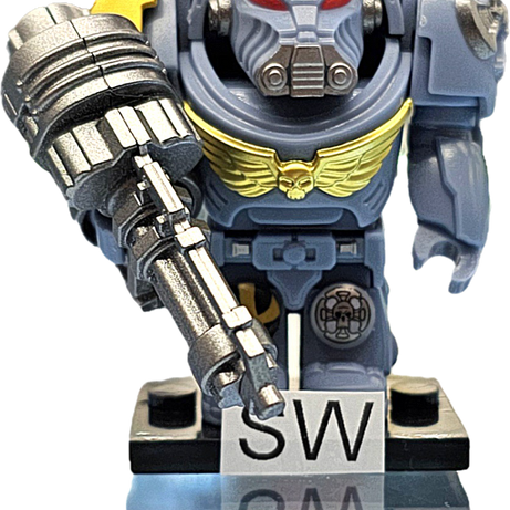 Warhammer Space Wolf #1 Mini Block Figure