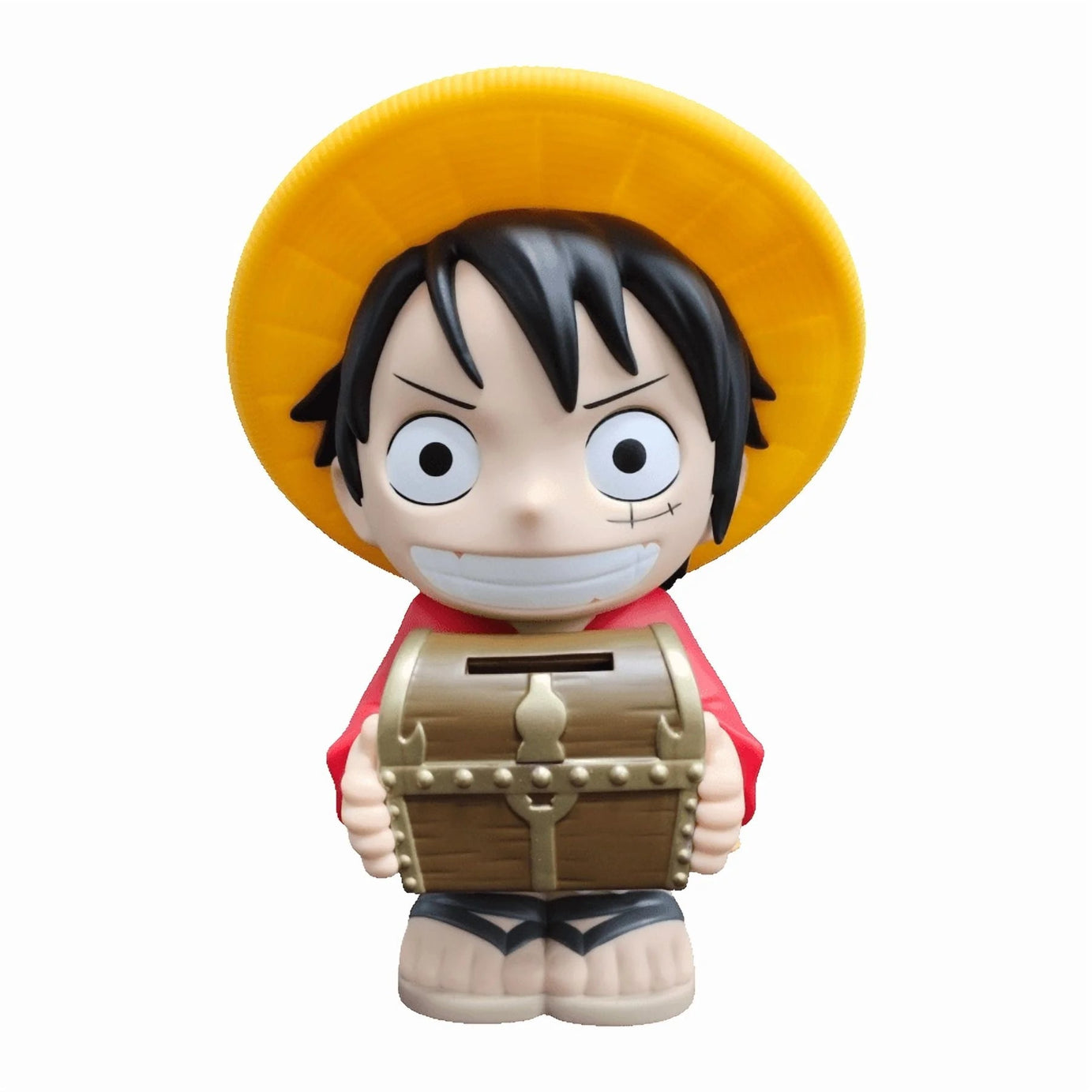 Monogram One Piece Monkey D. Luffy With Treasure Chest PVC BANK