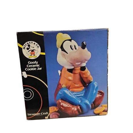 Treasure Craft Mickey & Co. Goofy Ceramic Jar