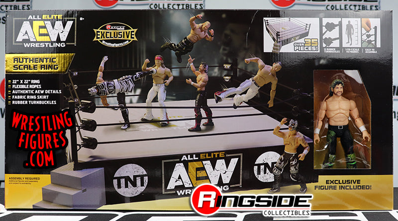 AEW Authentic Scale Ring Ringside Collectibles Exclusive
