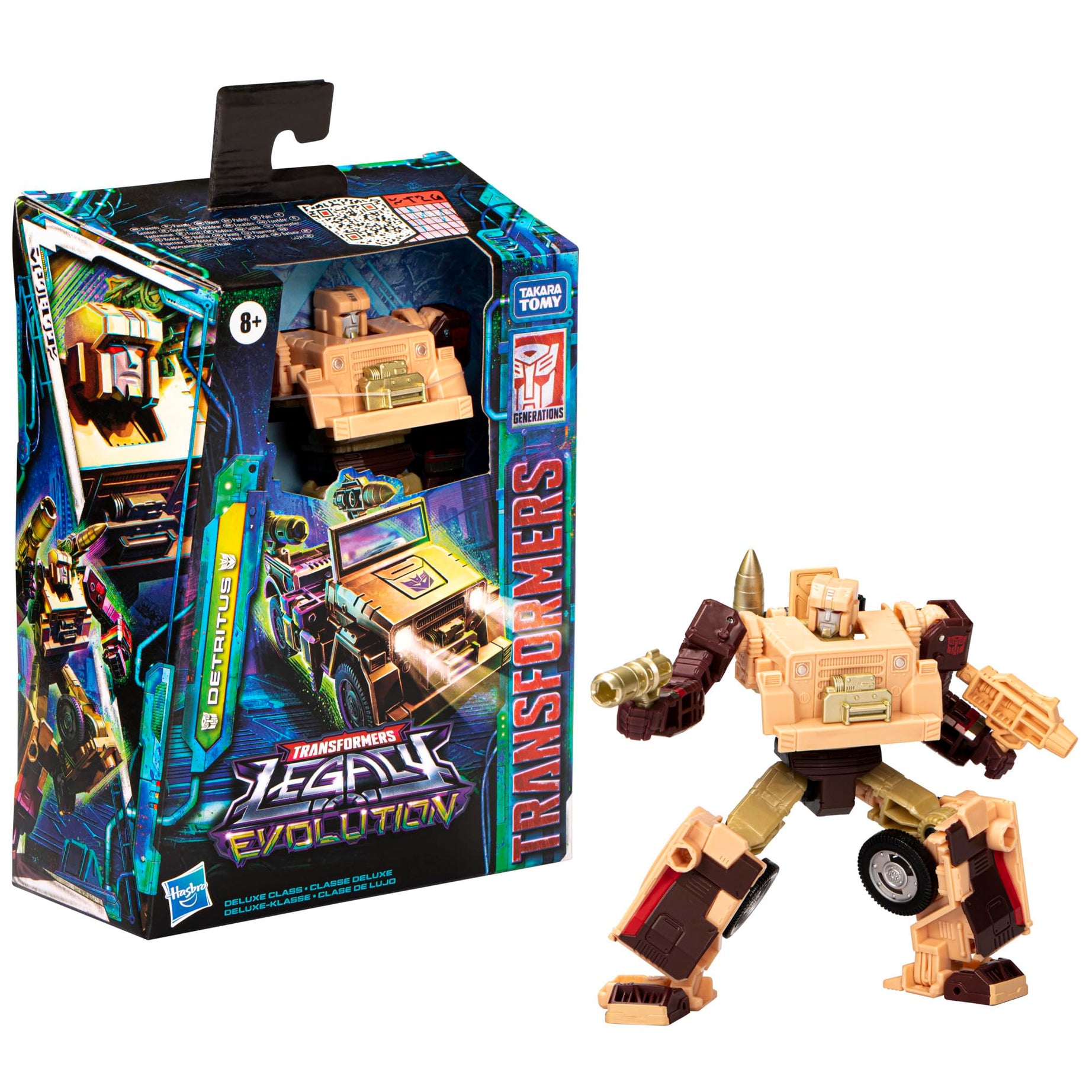Hasbro Transformers Legacy Evolution Detritus Action Figure