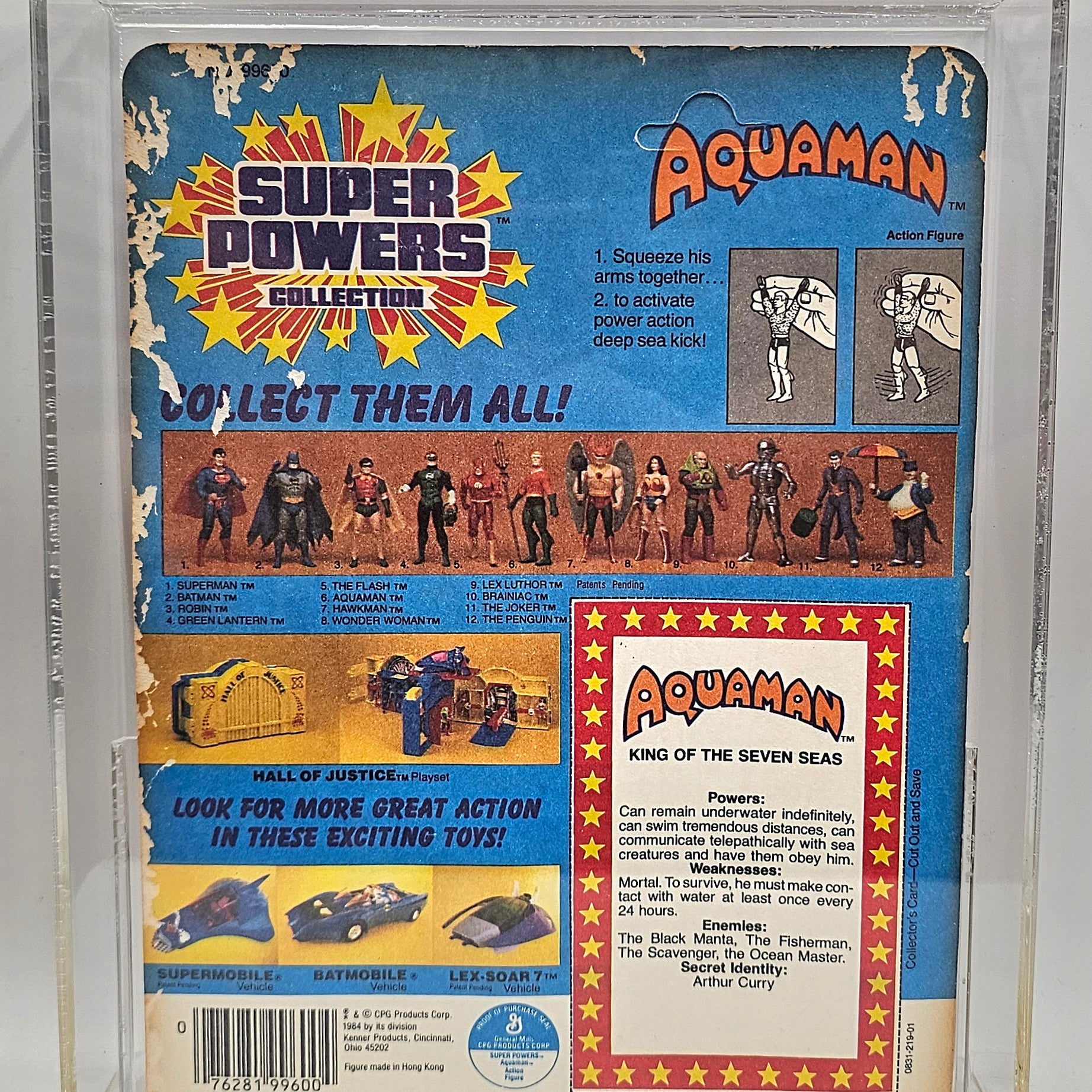 Kenner DC Super Powers Collection Aquaman Action Figure