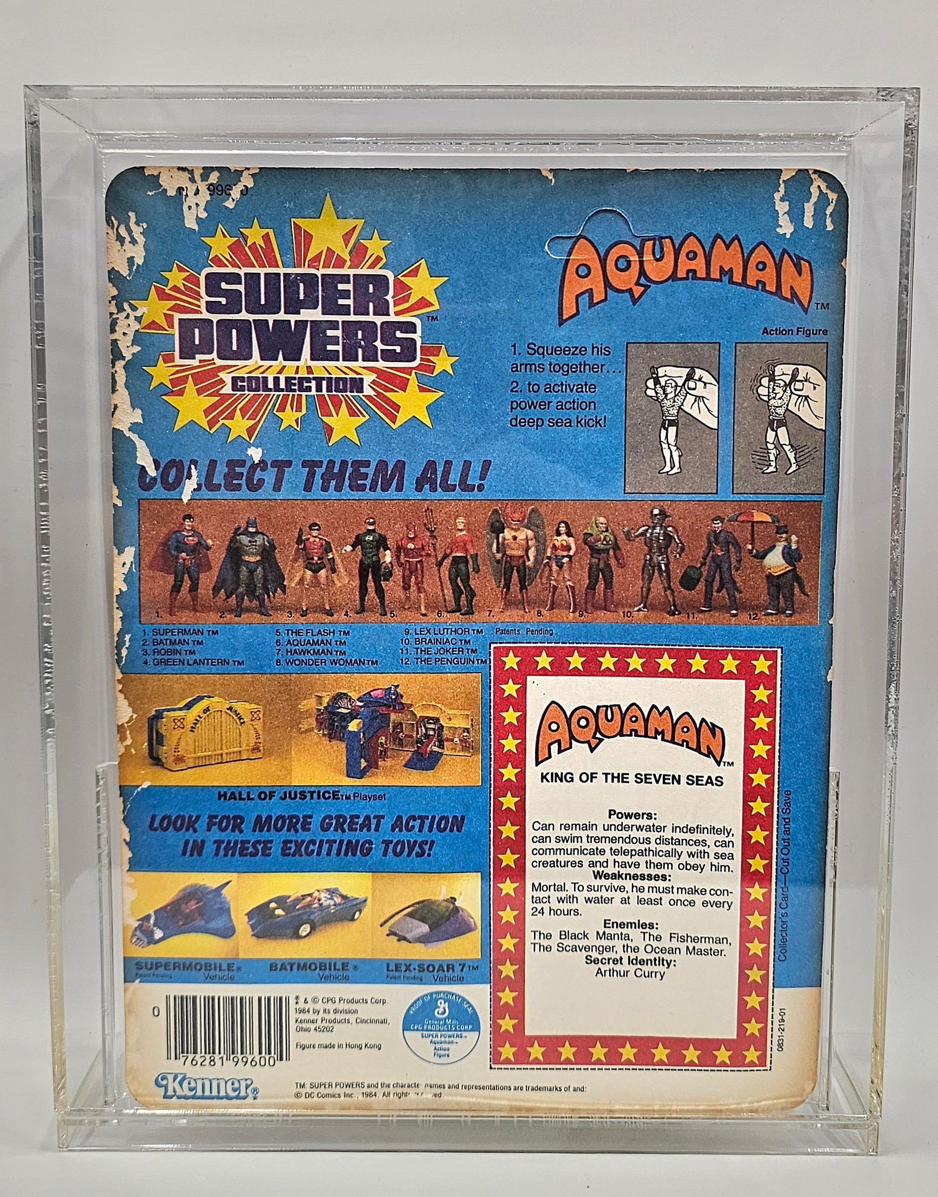 Kenner DC Super Powers Collection Aquaman Action Figure