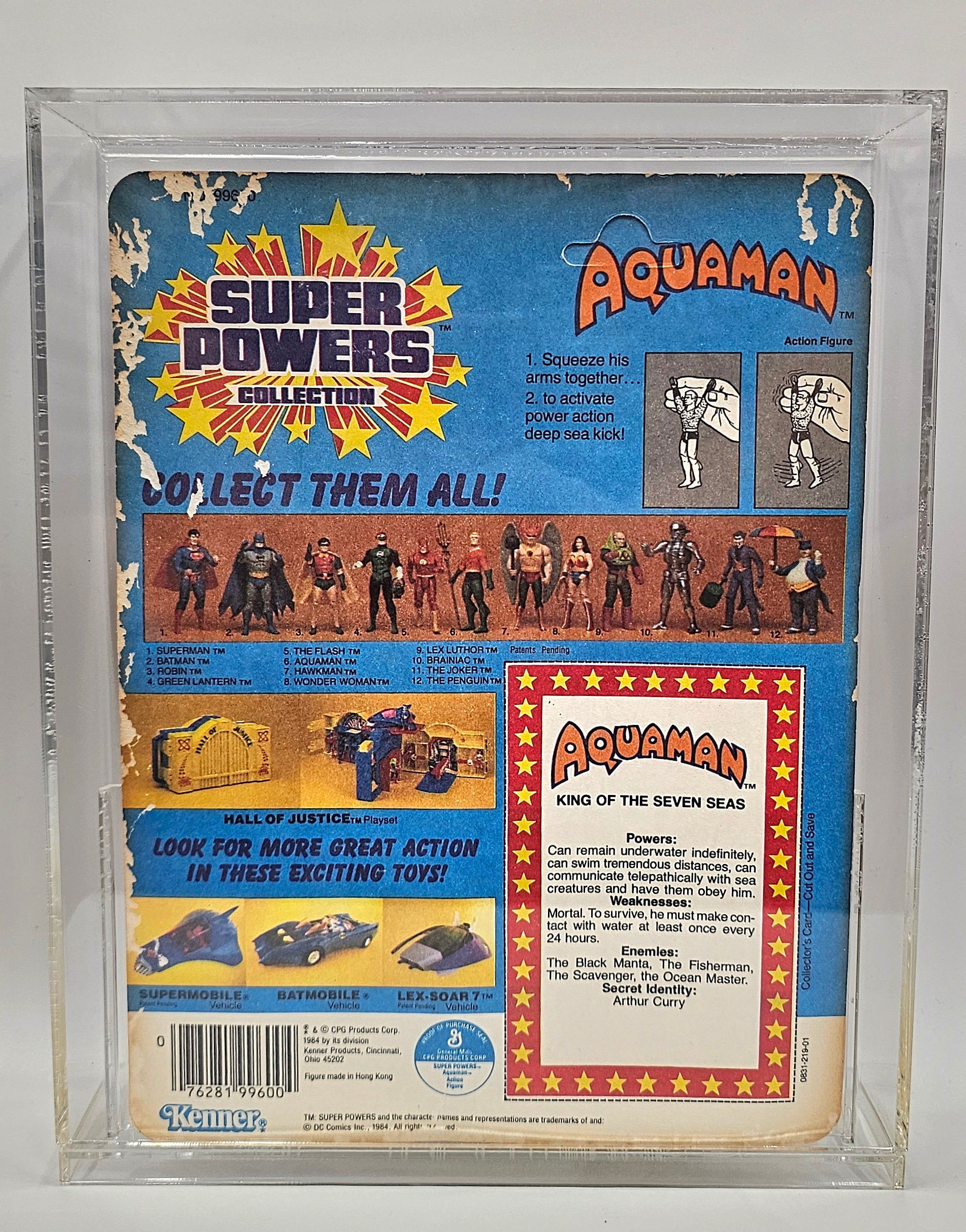 Kenner DC Super Powers Collection Aquaman Action Figure