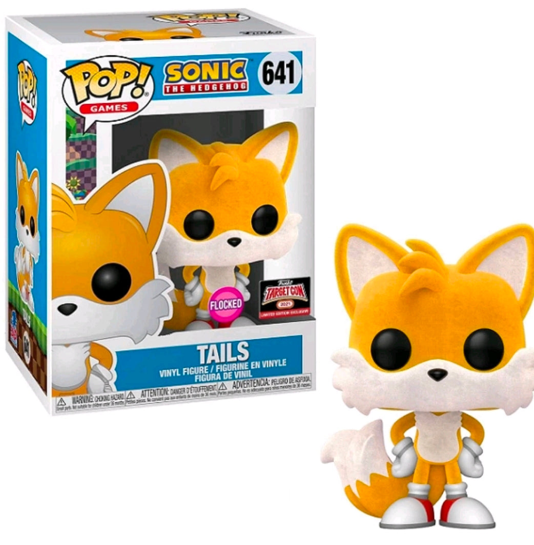 Funko Pop! Games Sonic the Hedgehog Tails #641 Flockex Targetcon 2021 Exclusive
