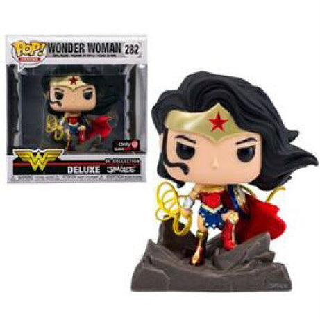 Funko Pop! Heroes Deluxe  Wonder Woman #282 Gamestop Exclusive