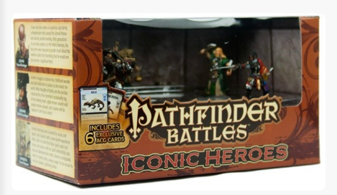 Wizkids Neca Pathfinder Battles Iconic Heroes Miniatures