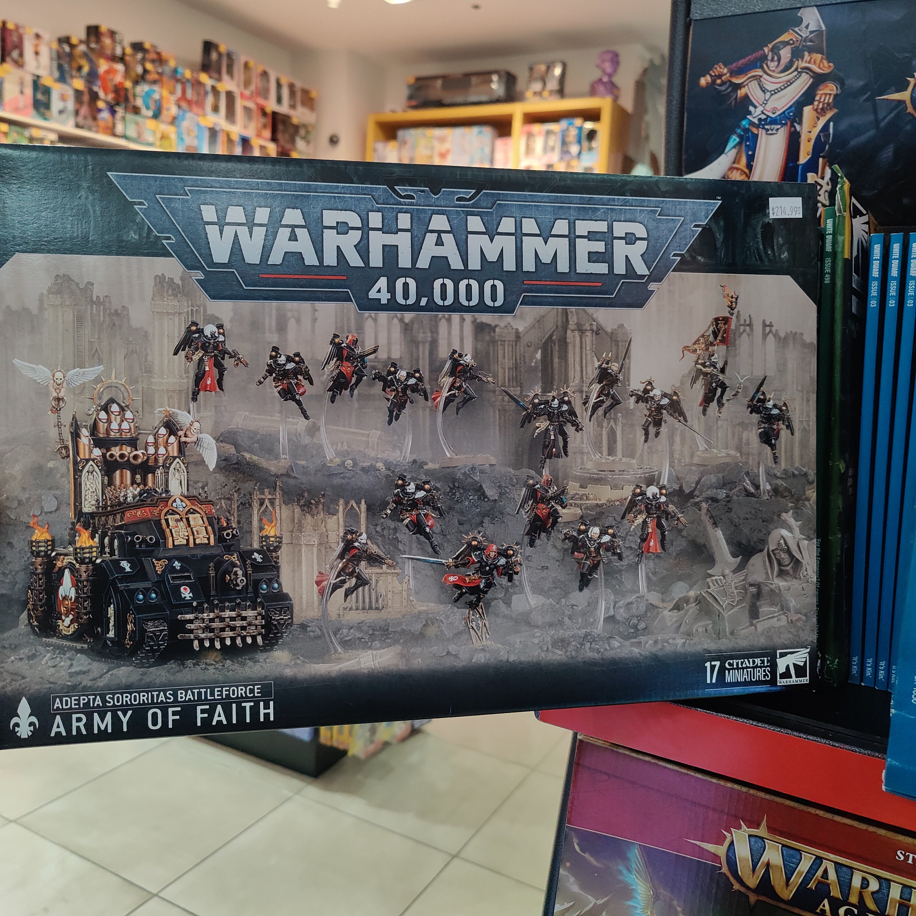 Warhammer 40k Adepta Sororitas Battle Force Army of Faith 52-38