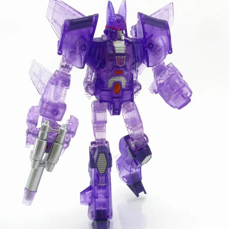 Loose Transformers Scurge Clear Purple E-Hobby United Exclusive Action Figure