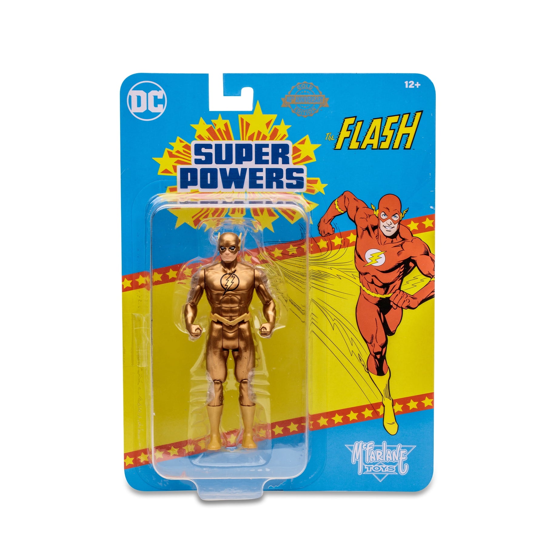 McFarlane Toys DC Super Powers Flash (Gold Variant) Action Figure