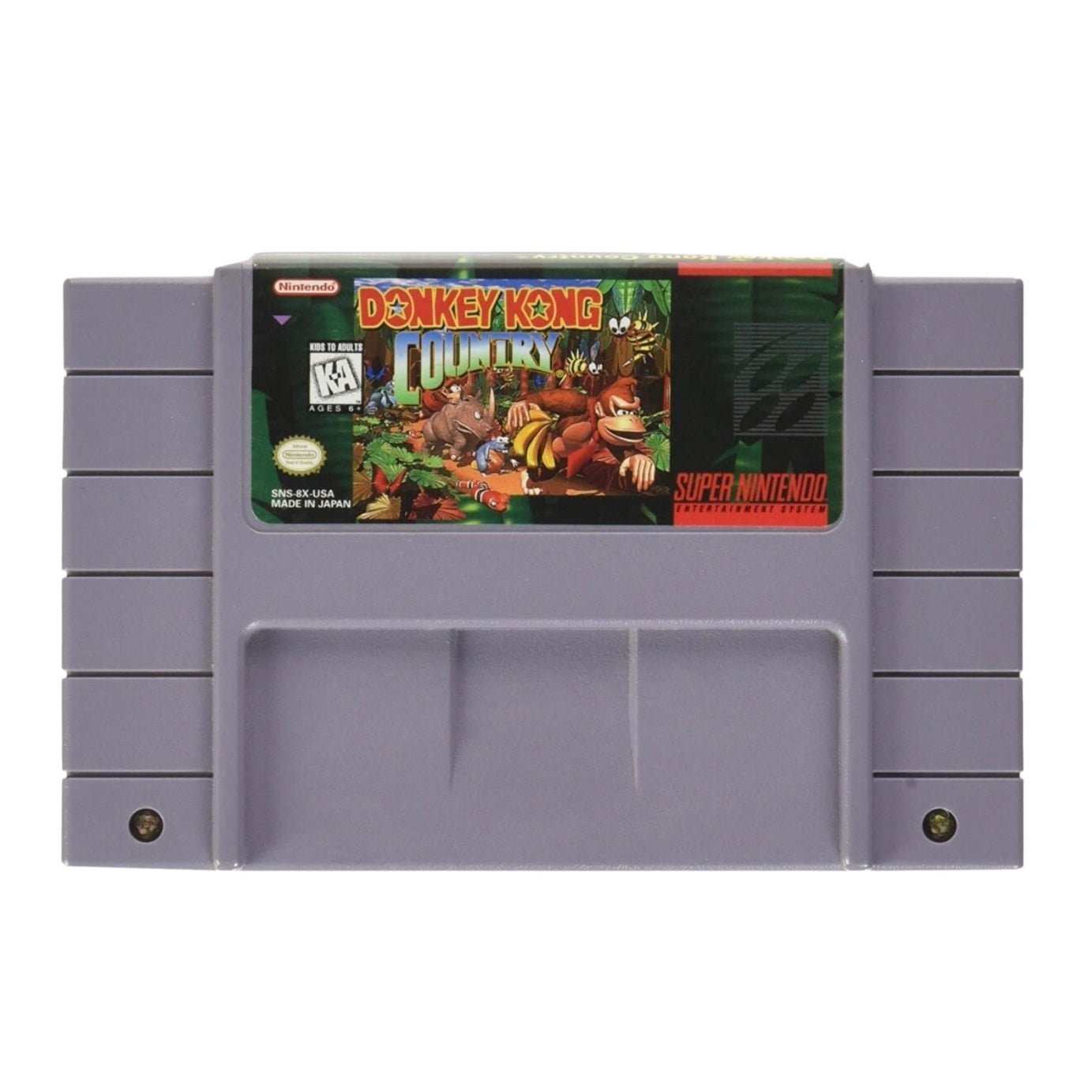 Super Nintendo Donkey Kong Country Video Game