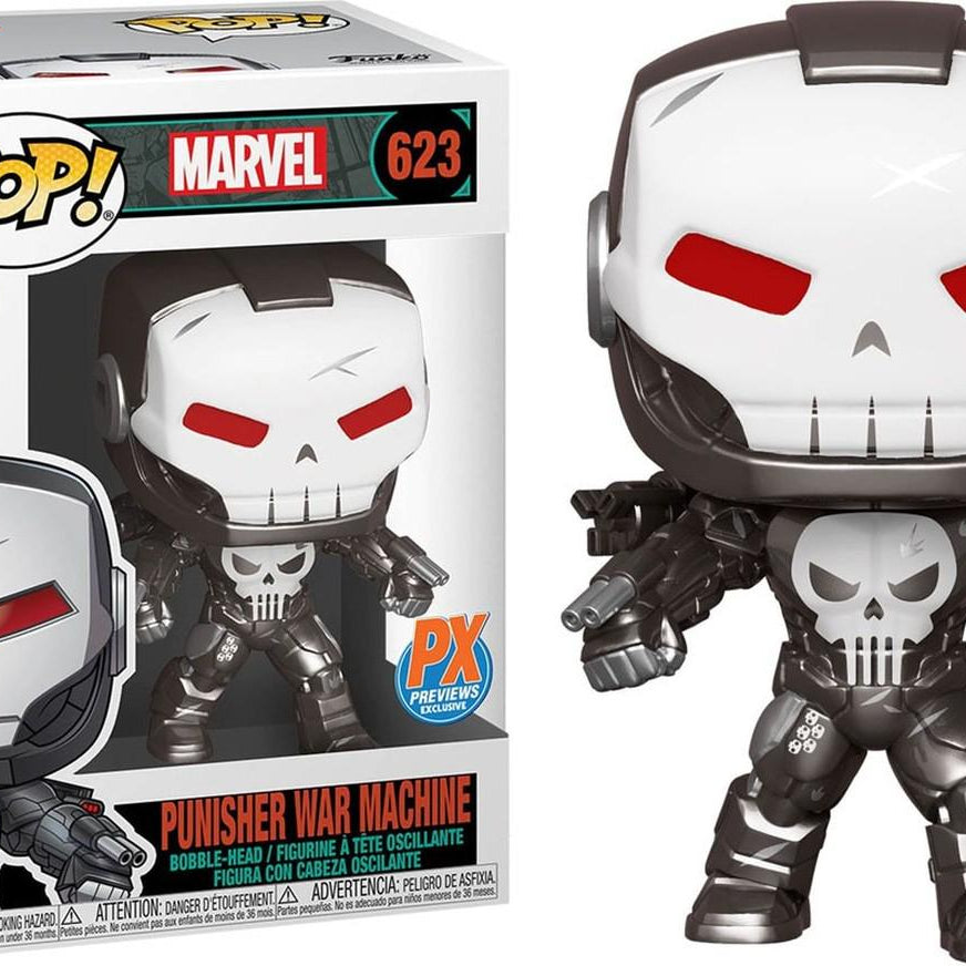 Funko Pop! Marvel Punisher War Machine #623 PX Previews Exclusive