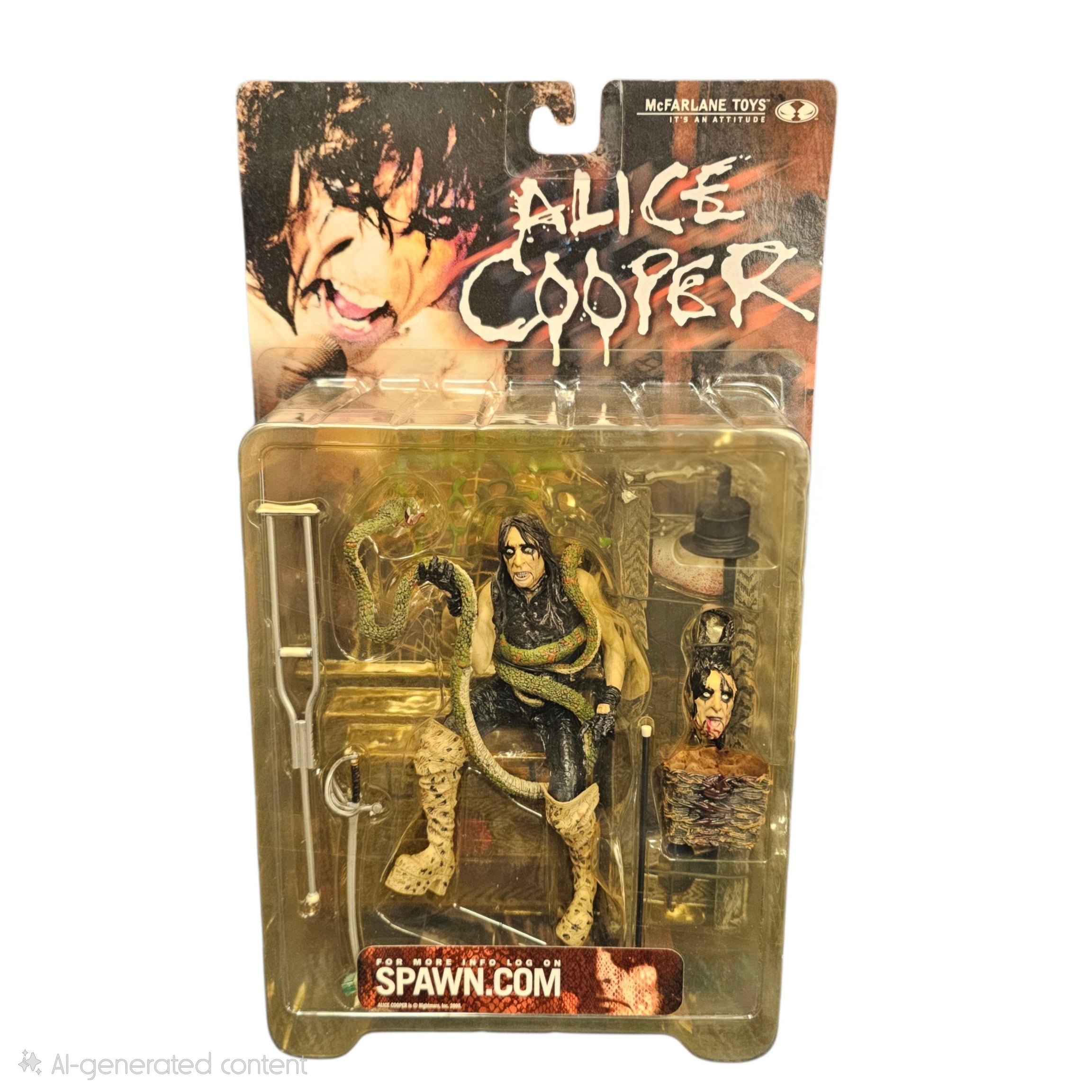 McFarlane Toys Super Stage Alice Cooper Action Figure