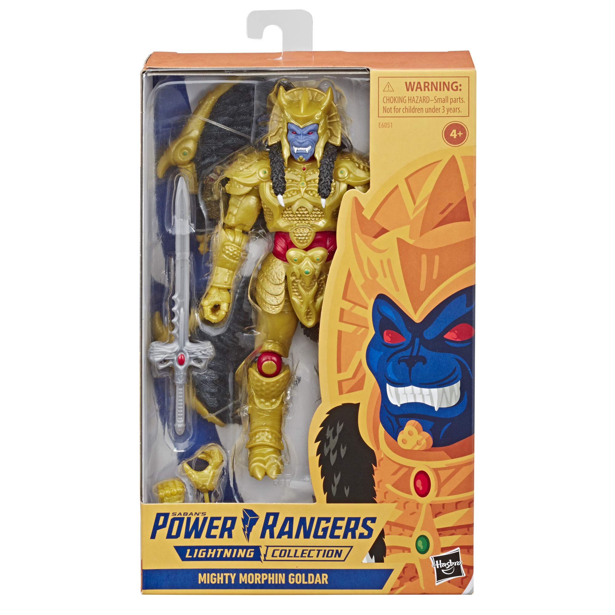Hasbro Power Rangers Lightning Collection Mighty Morphin Goldar