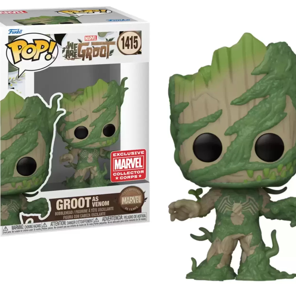 Funko Pop! Marvel Studios We Are Groot Groot Marvel Collector Corps Exclusive