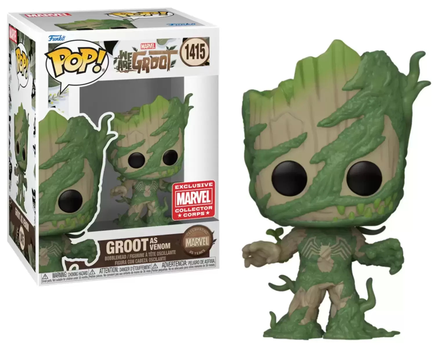 Funko Pop! Marvel Studios We Are Groot Groot Marvel Collector Corps Exclusive