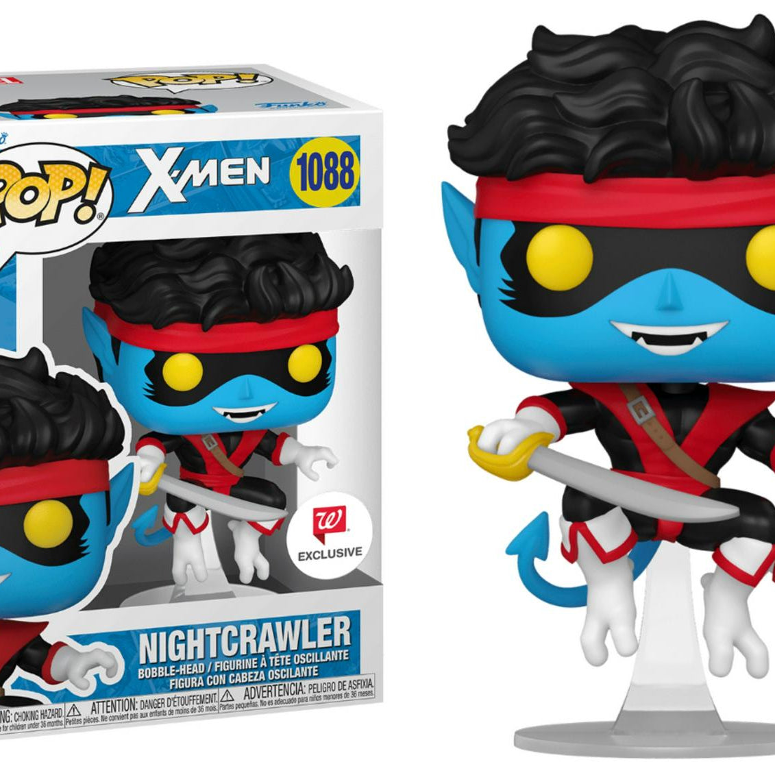 Funko Pop! Marvel X-Men Nightcrawler Walgreens Exclusive #1088