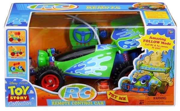 Thinkway Disney Pixar Toy Story Collection RC Remote Control Car Toy