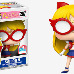 Funko Pop! Animation Sailor Moon Sailor V #267 NYCC 2017 Exclusive Shared Sticker