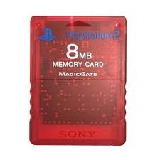 Loose Official Sony PS2 - 8MB Memory Card Assorted Colors