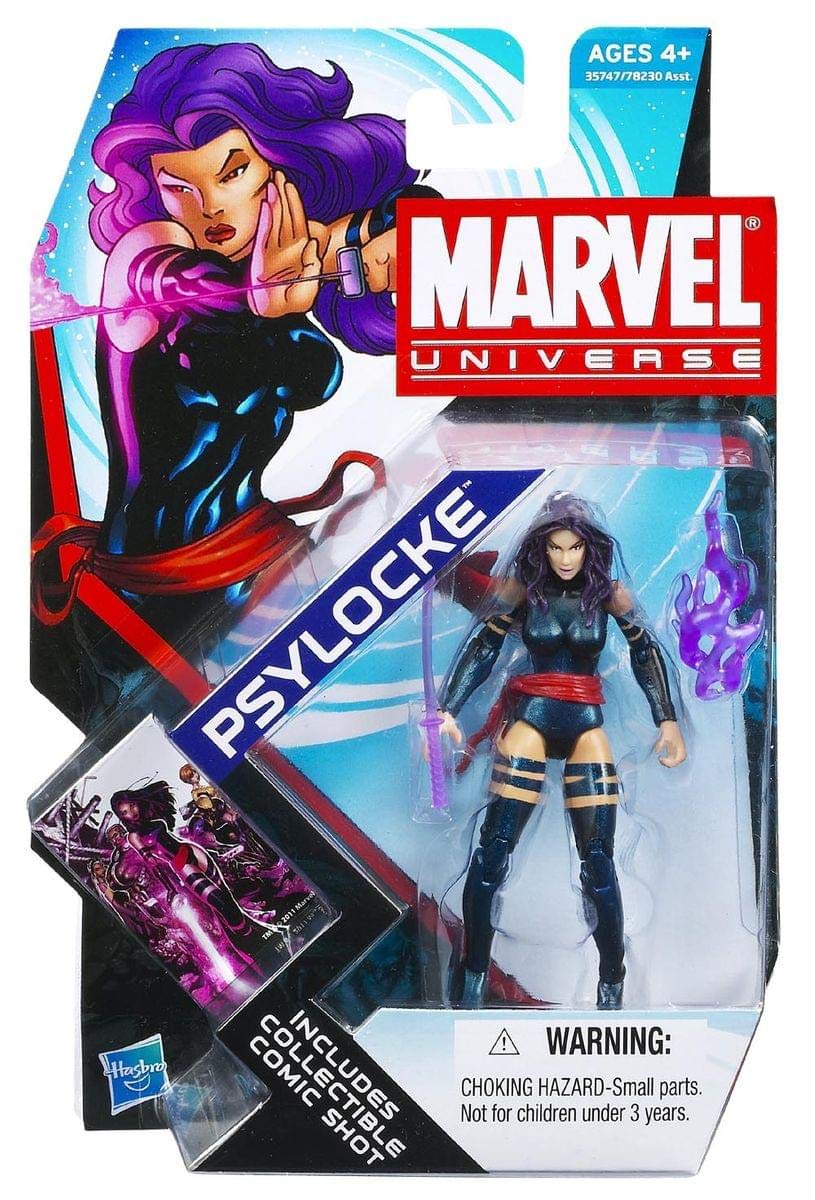 Hasbro Marvel Universe Series 4 Psylocke #5 Action Figure