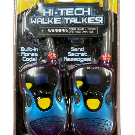 Grin Studios HI-Tech Walkie Talkies 2-Pack
