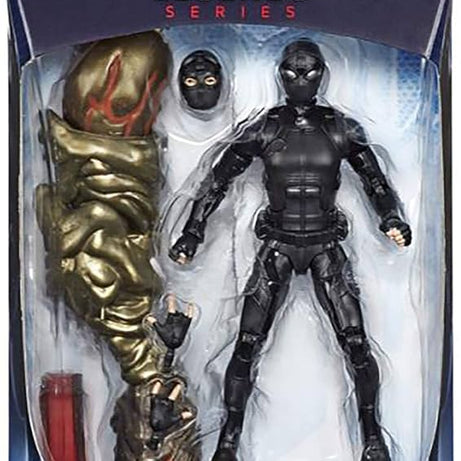Hasbro Marvel Legends Series: Marvel Studios Spider-Man Far From Home Spider-Man (Stealth Suit) Action Figure BAF Molten Man