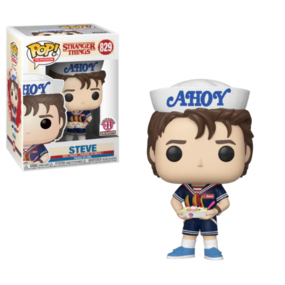 Funko Pop! Television Stranger Things Steve #829 Baskin Robbins Exclusive