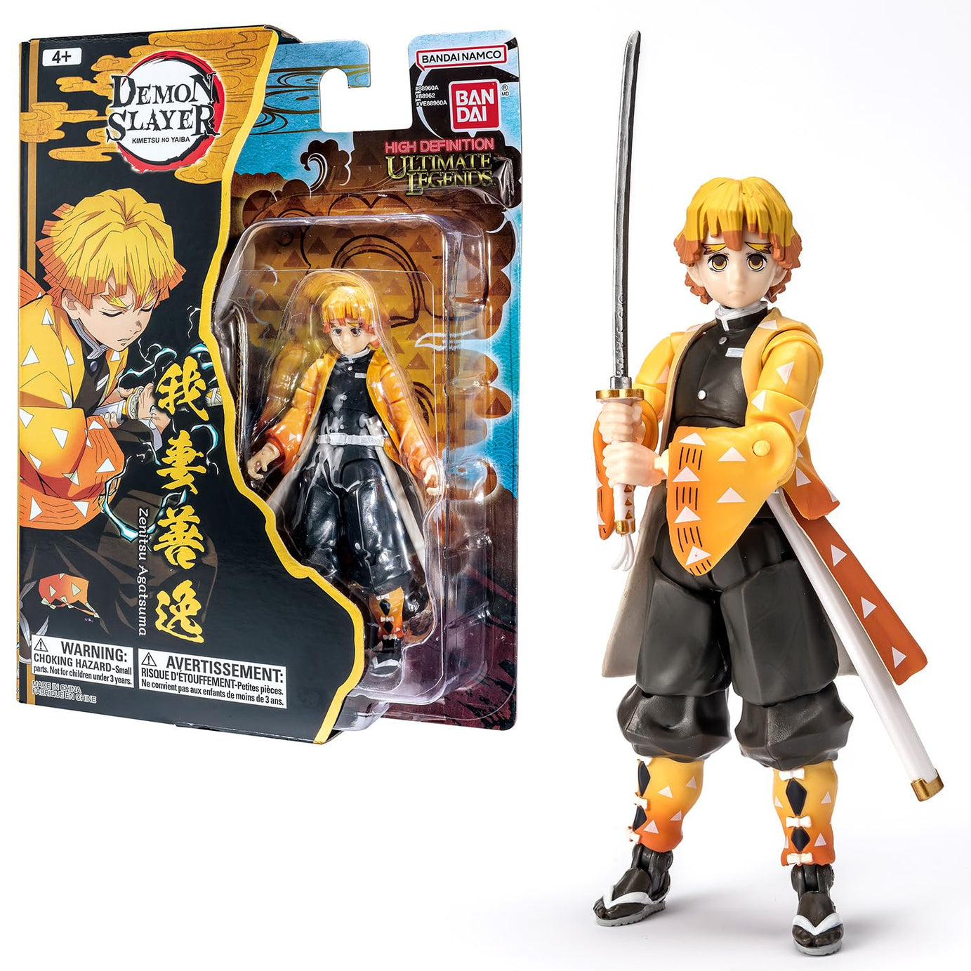 Bandai HD Ultimate Legends Demon Slayer: Kimetsu no Yaiba Zenitsu Agatsuma Action Figure