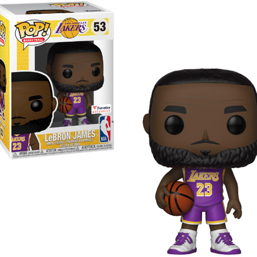 Funko Pop! Basketball Los Angeles Lakers LeBron James (Purple) #53