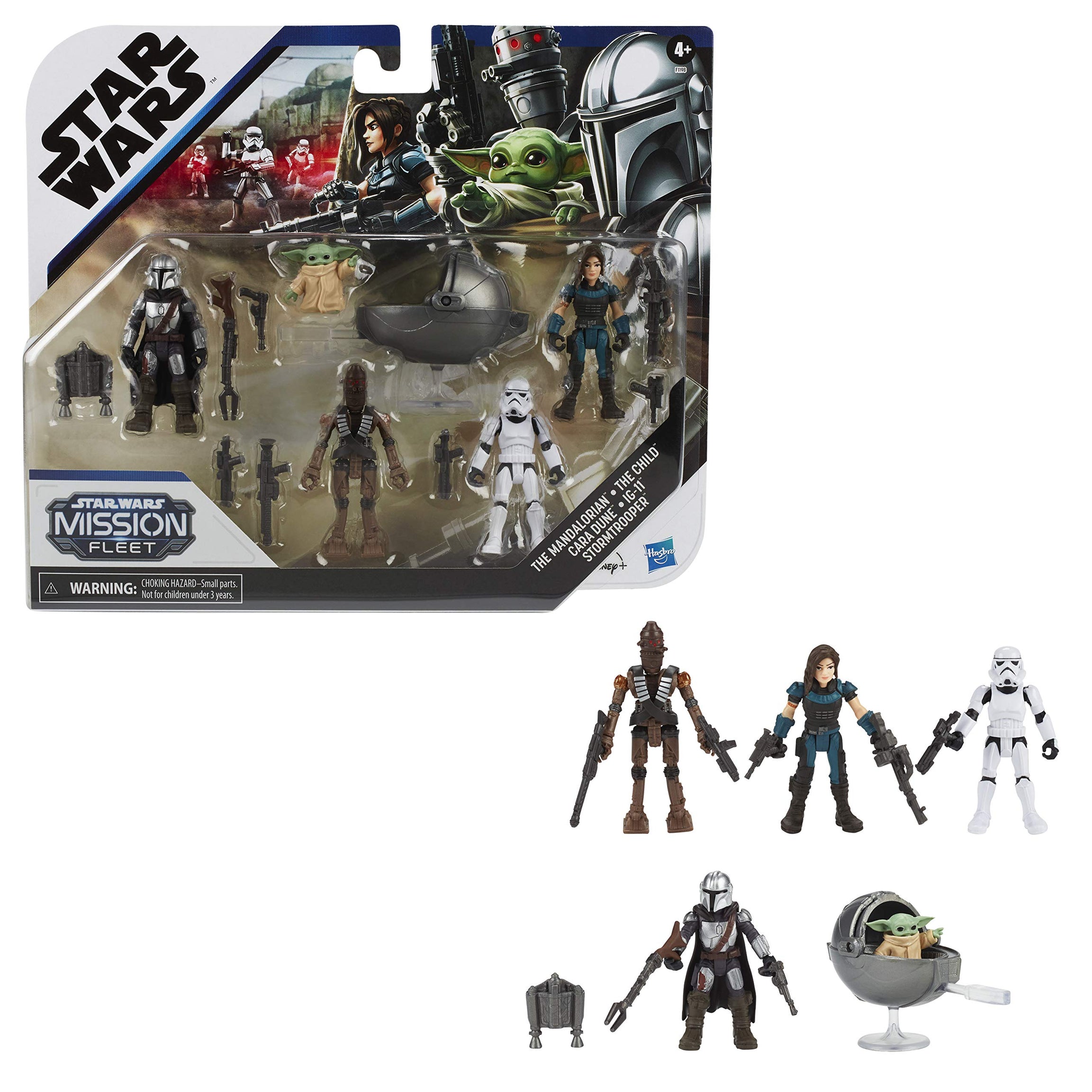 Hasbro Star Wars Mission Fleet Defend The Child 2.5-Inch-Scale Fiqure 5-Pack with Accessories