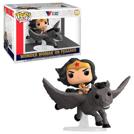 Funko Pop! Rides Dc Comics Wonder Woman on Pegasus #280