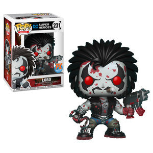 Funko Pop! Heroes DC Superheroes Lobo (Bloody) #231 PX Previews Exclusive