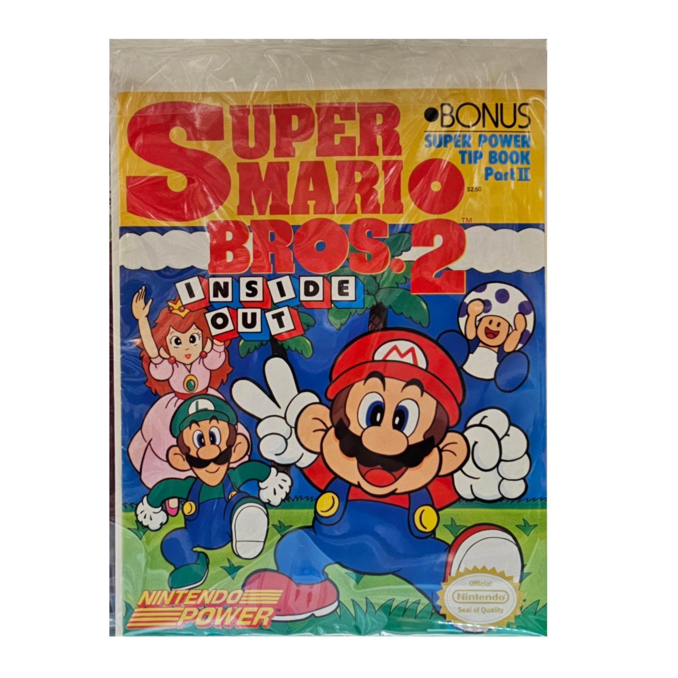 Nintendo Power Super Mario Bros. 2 Super Power Tip Books Parts I & II (1989)