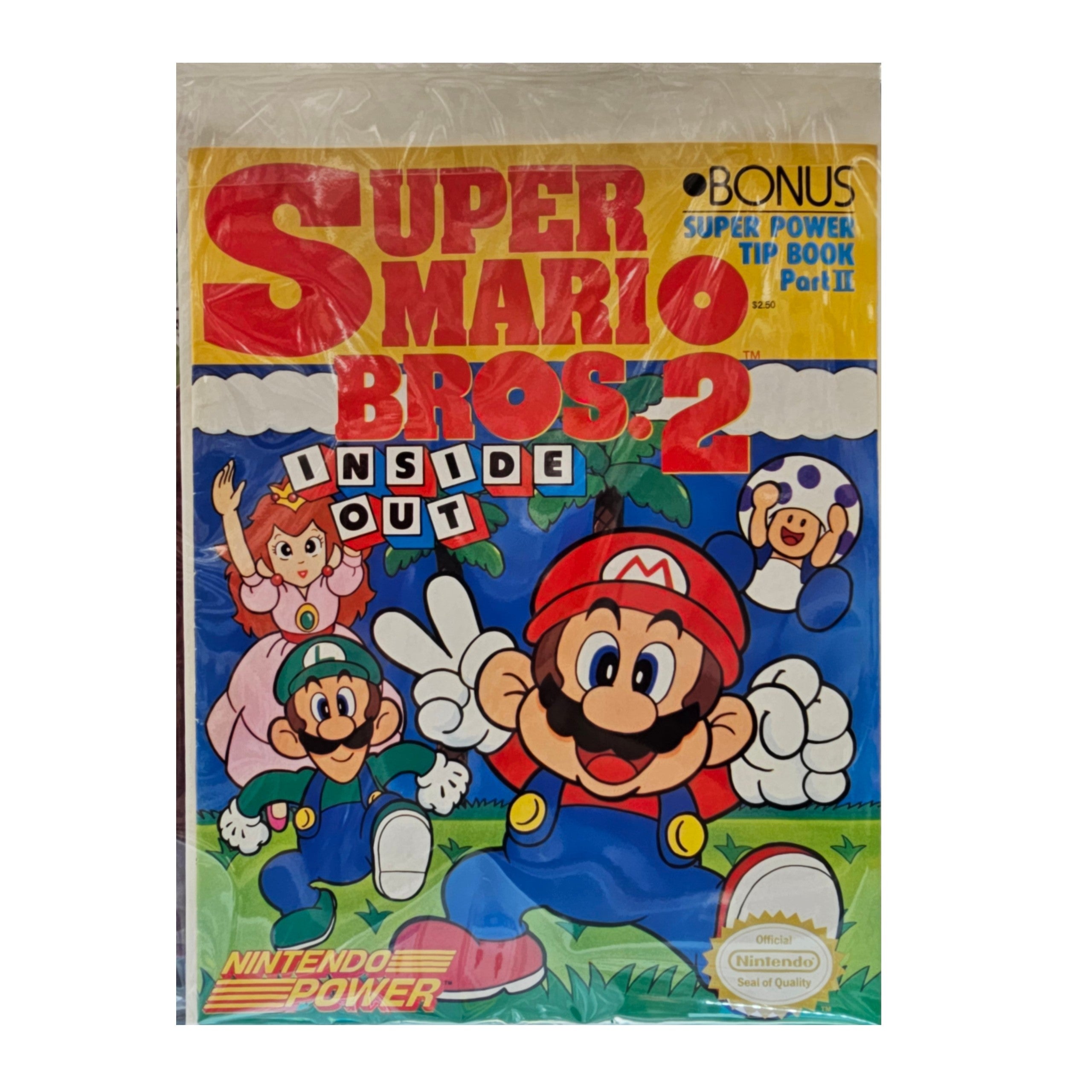 Nintendo Power Super Mario Bros. 2 Super Power Tip Books Parts I & II (1989)