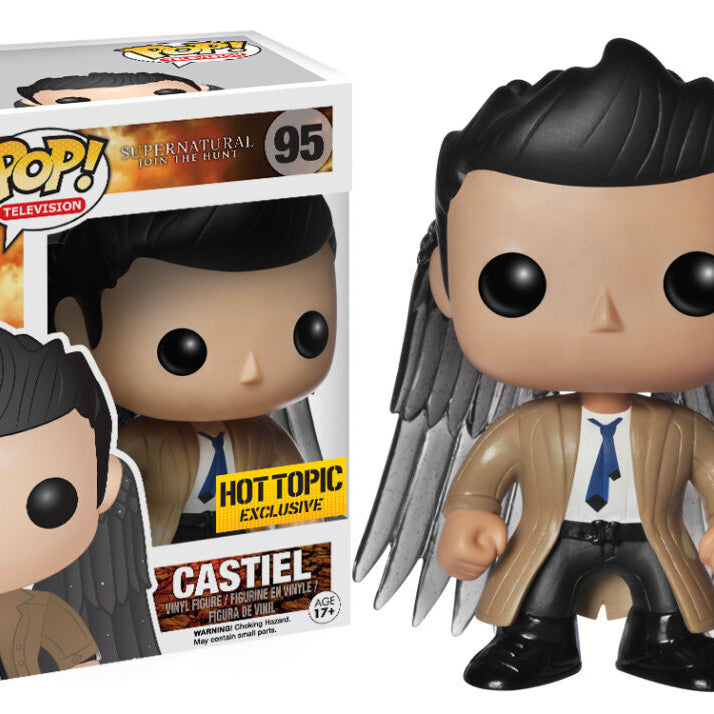 Funko Pop! Television Supernatural Castiel #95 Hot Topic Exclusive